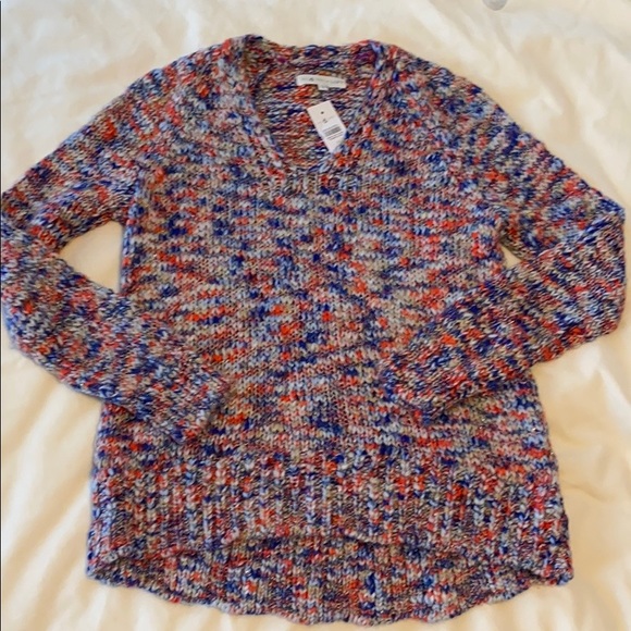 LOU & GREY MARLED V-NECK SWEATER - Picture 5 of 15